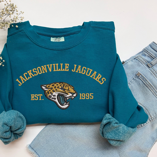 Classic Jaguars Embroidered Sweatshirt